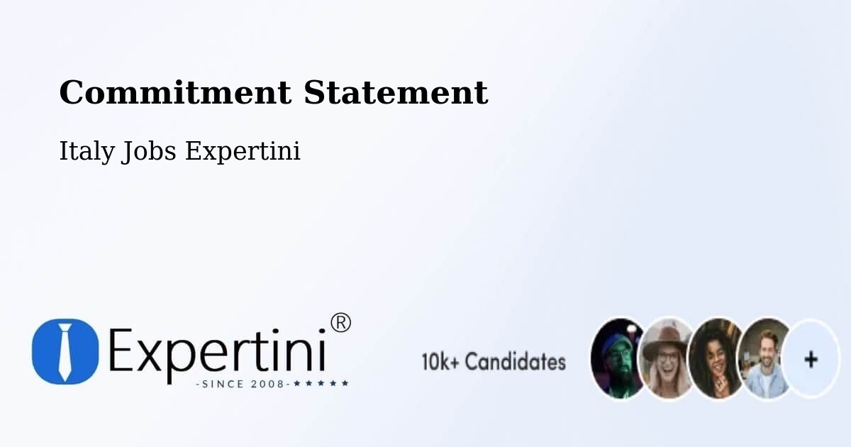 Corporate Commitment – Montebello Vicentino - Italy Jobs Expertini